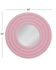 Rigel - Wall Mirror - Pink