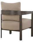 Sienna - Sand Fabric Accent Chair