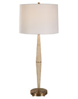 Palu - Travertine Table Lamp - Beige