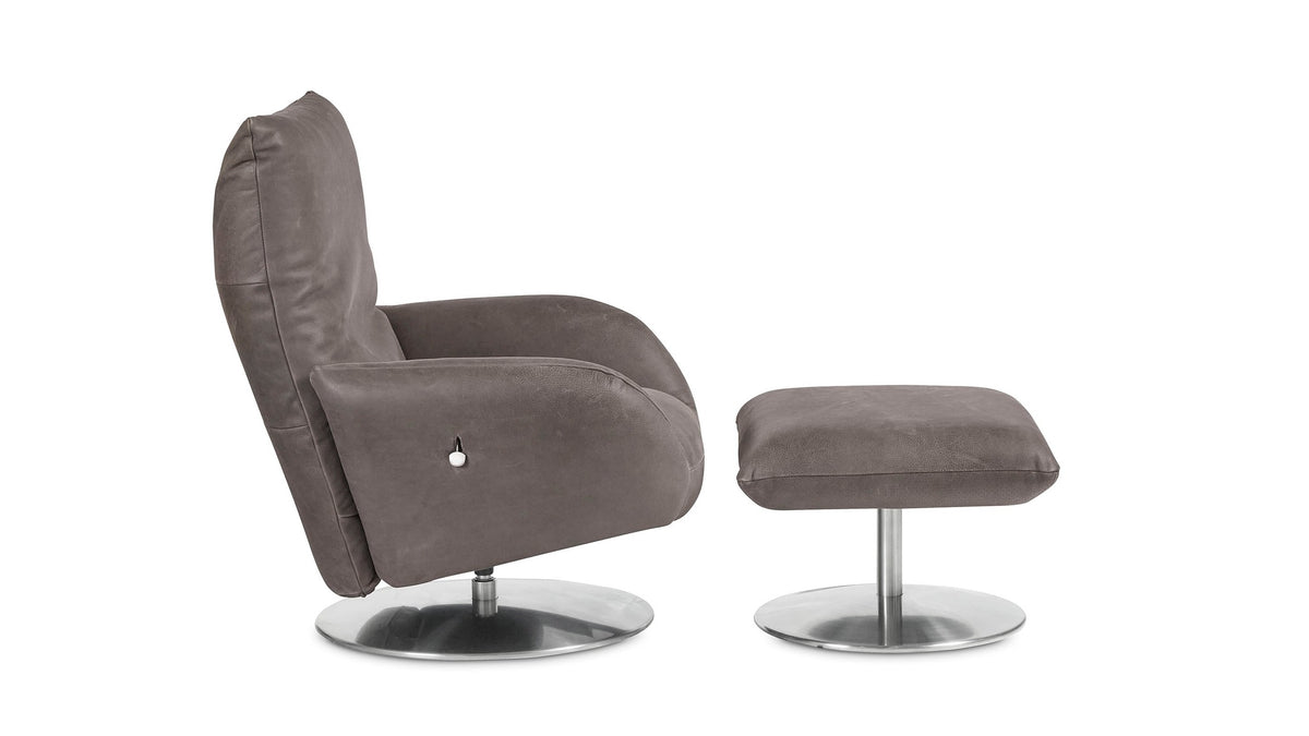 Ranlo Leather Ottoman