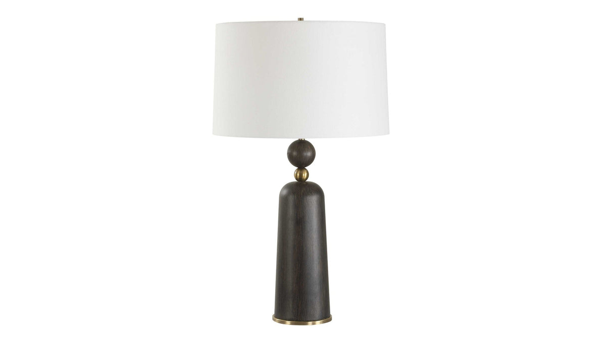 McQuinn - Table Lamp - Dark Walnut