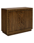 Claudia - Hall Cabinet - Rich Brown Zebrano