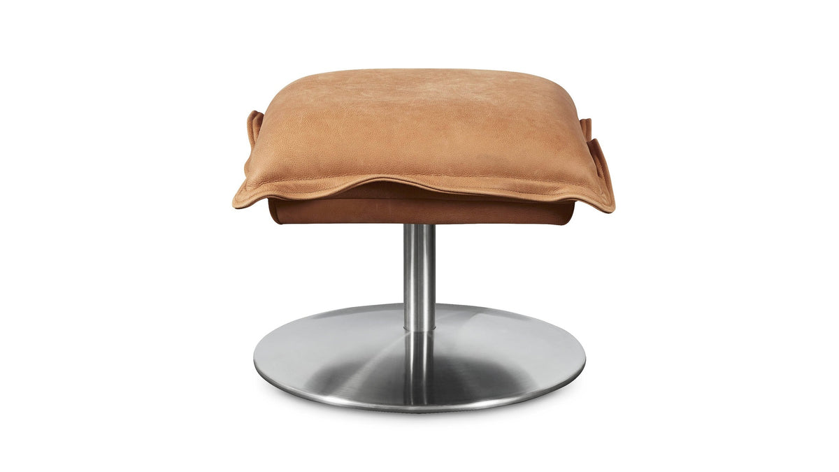 Dunn Leather Ottoman
