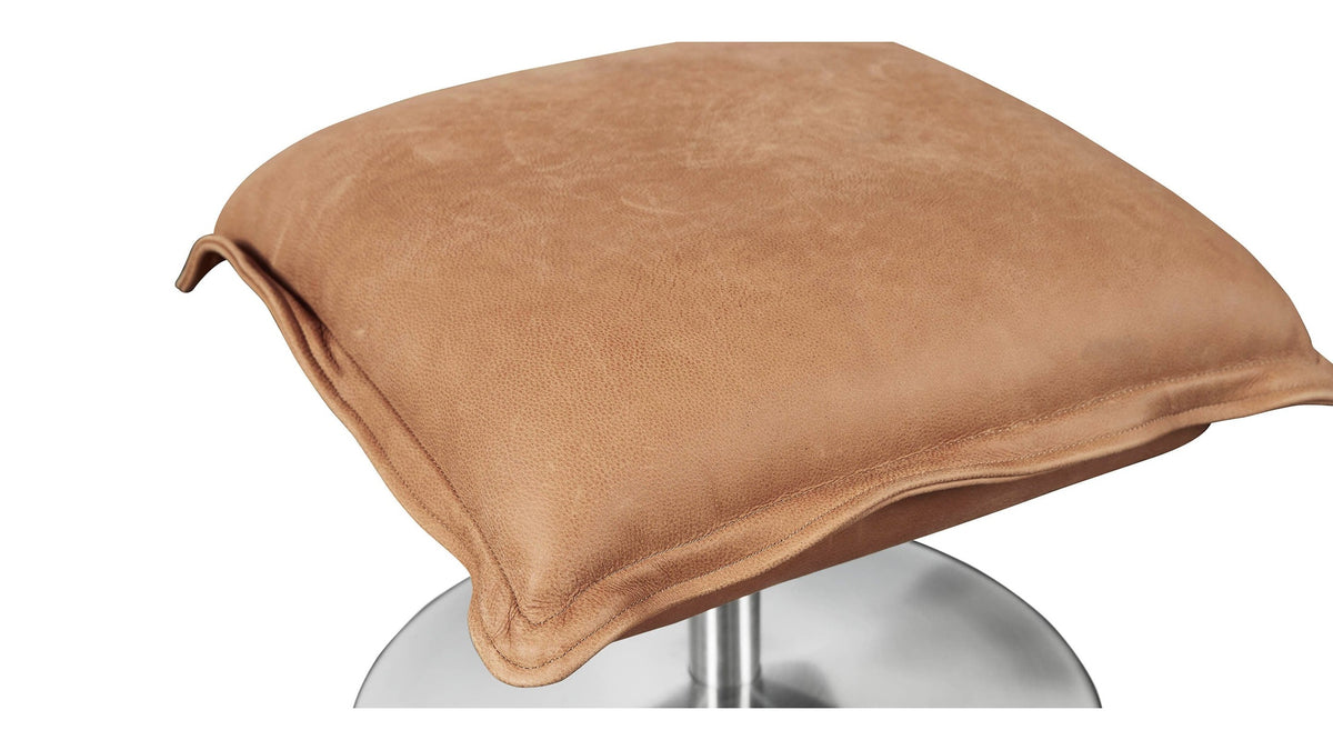 Dunn Leather Ottoman
