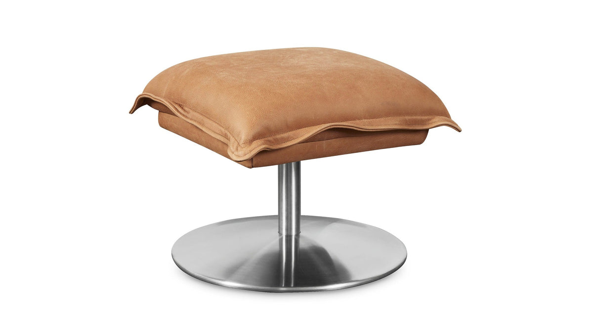 Dunn Leather Ottoman
