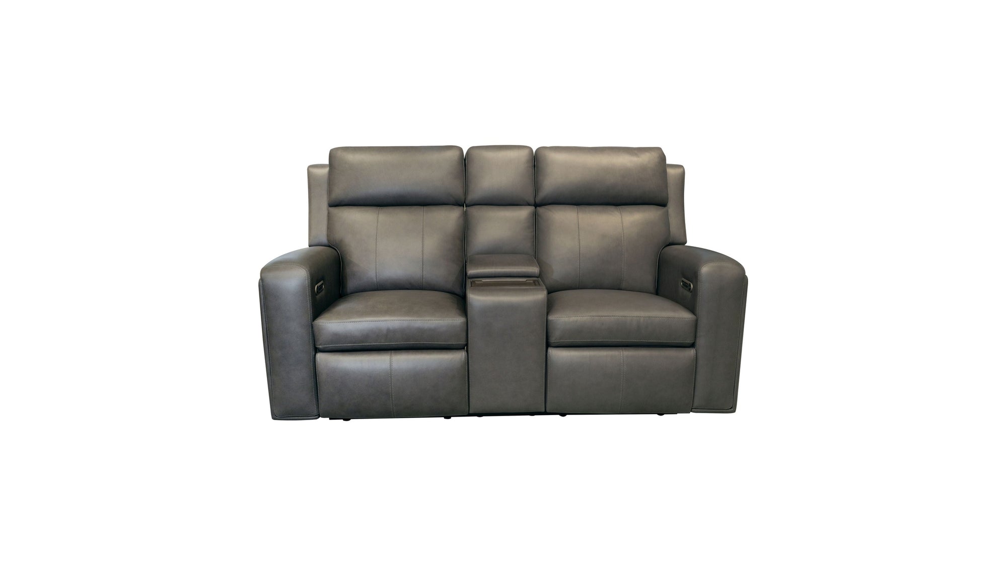 Wyatt - Power Reclining Loveseat With Console & Power Headrests & Lumbar