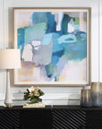 Continue On - Abstract Framed Print