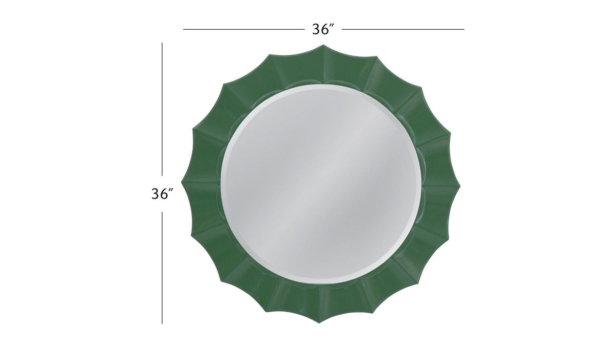 Altair - Wall Mirror - Green