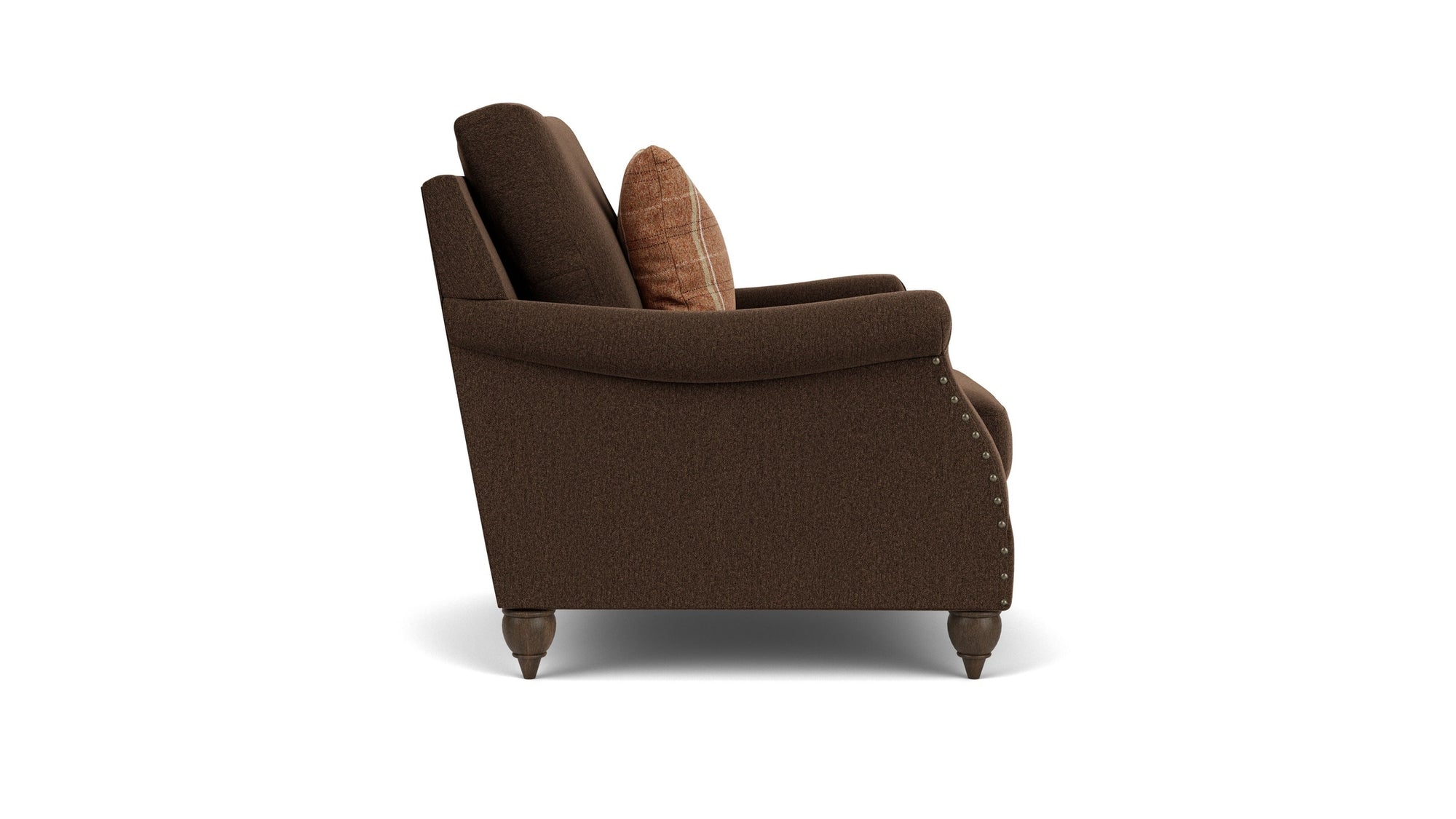 Veda - Fabric Chair With Nailhead Trim