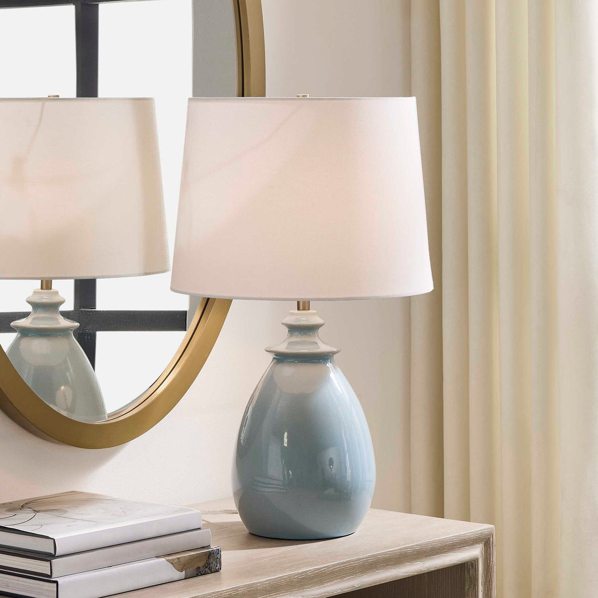 Lorene - Table Lamp - Light Blue