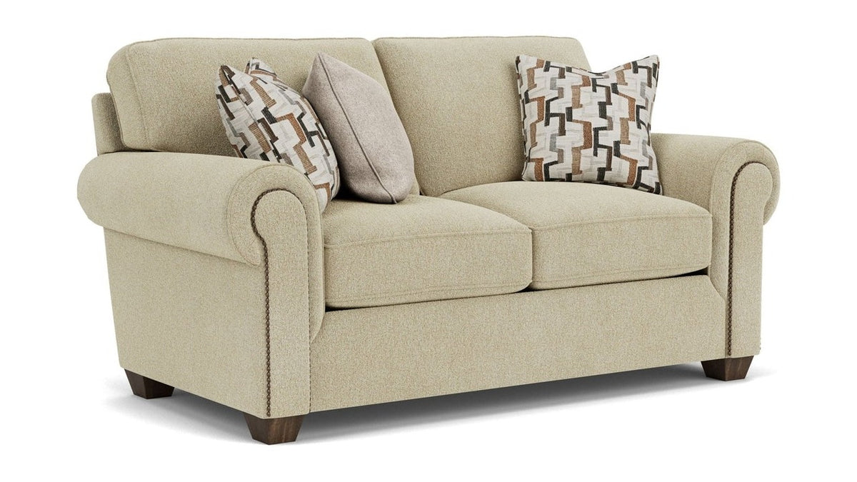 Carson - Loveseat, Nailhead Trim