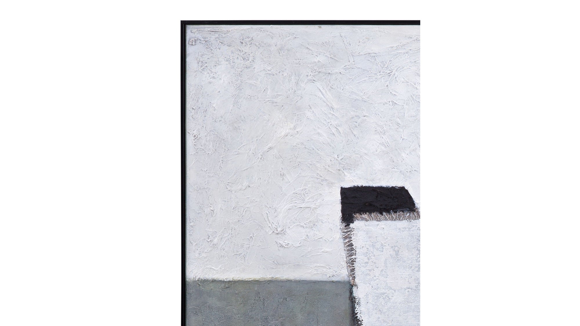 Landen Canvas Art - Gray