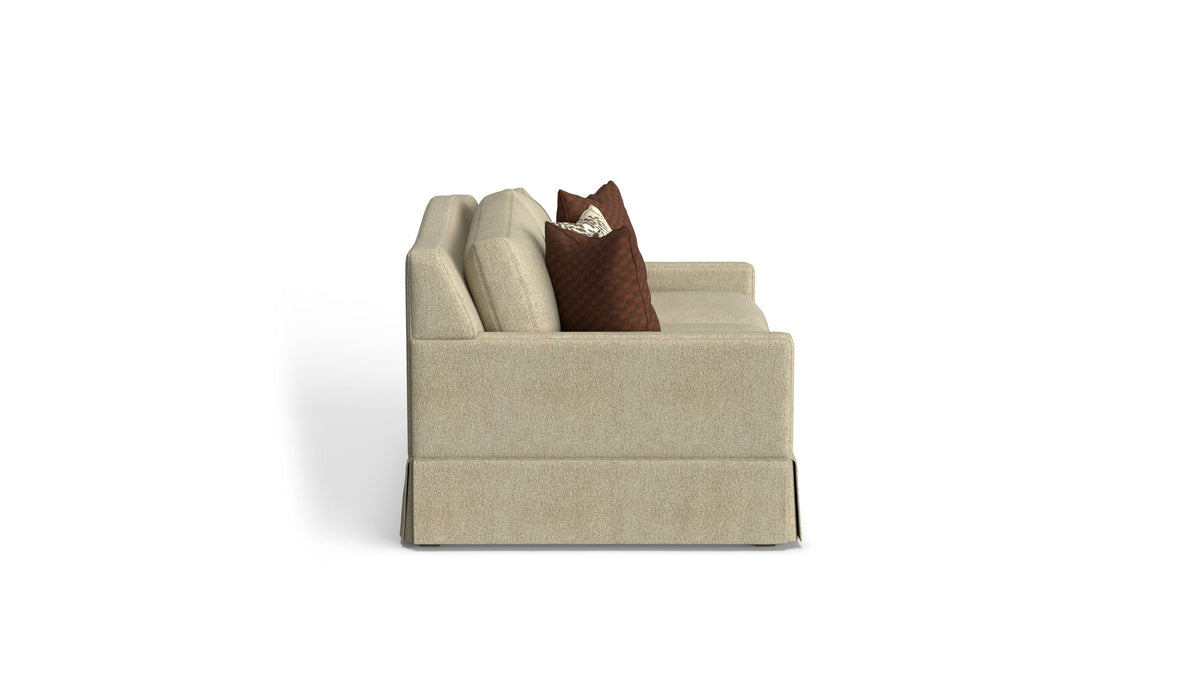Lottie - Loveseat With Skirt Trim