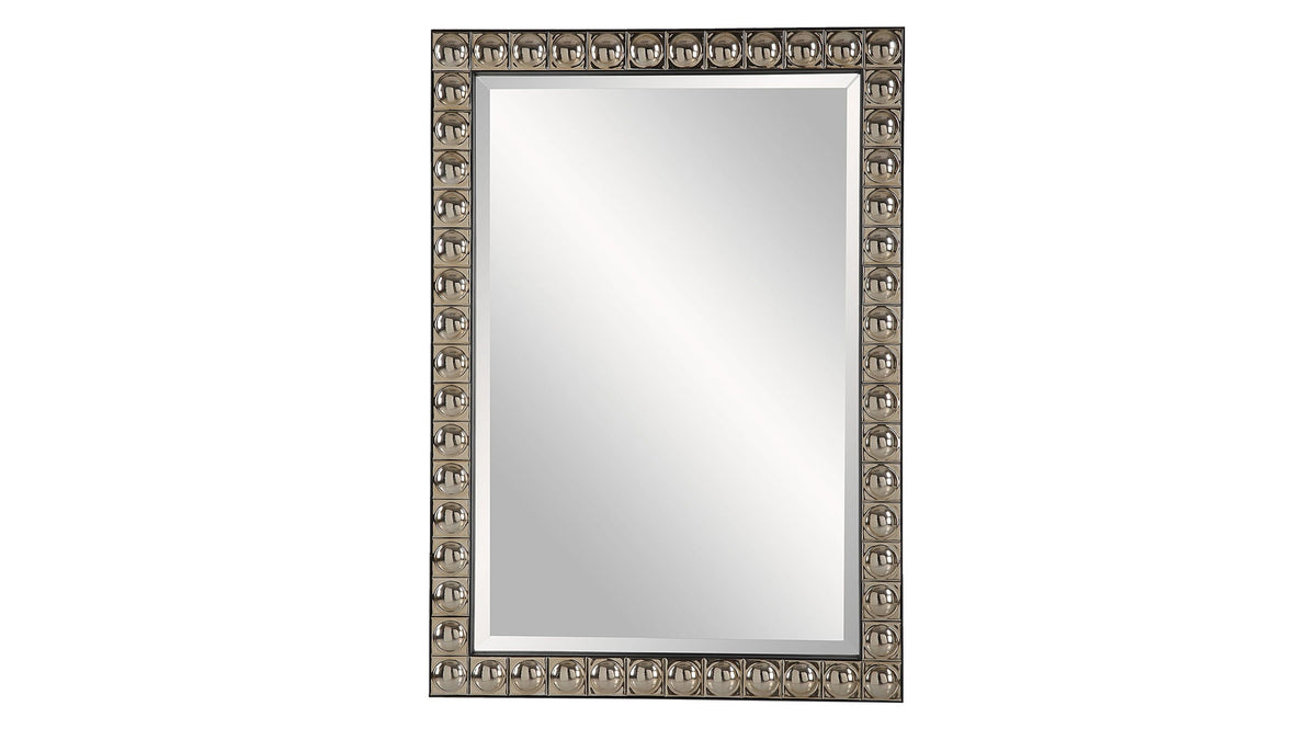 Silvio - Tiled Vanity Mirror - Gold