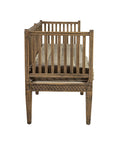 Depaul - Settee - Dark Brown