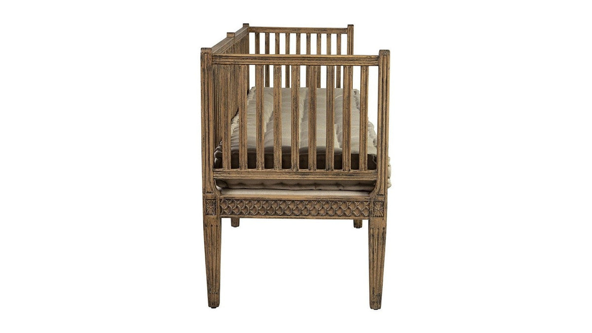 Depaul - Settee - Dark Brown