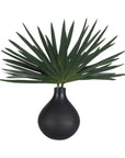 Axis Palm - Accent & Vase - Black / Green
