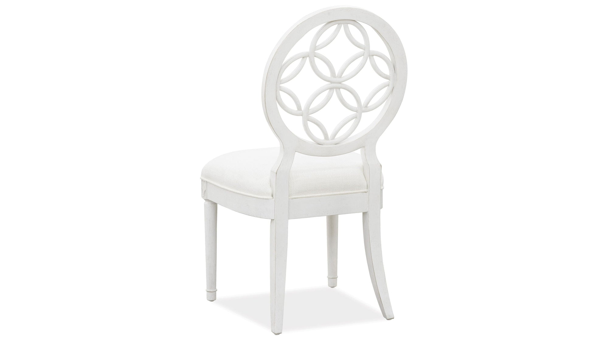 Melange - Brynlee Side Chair - White