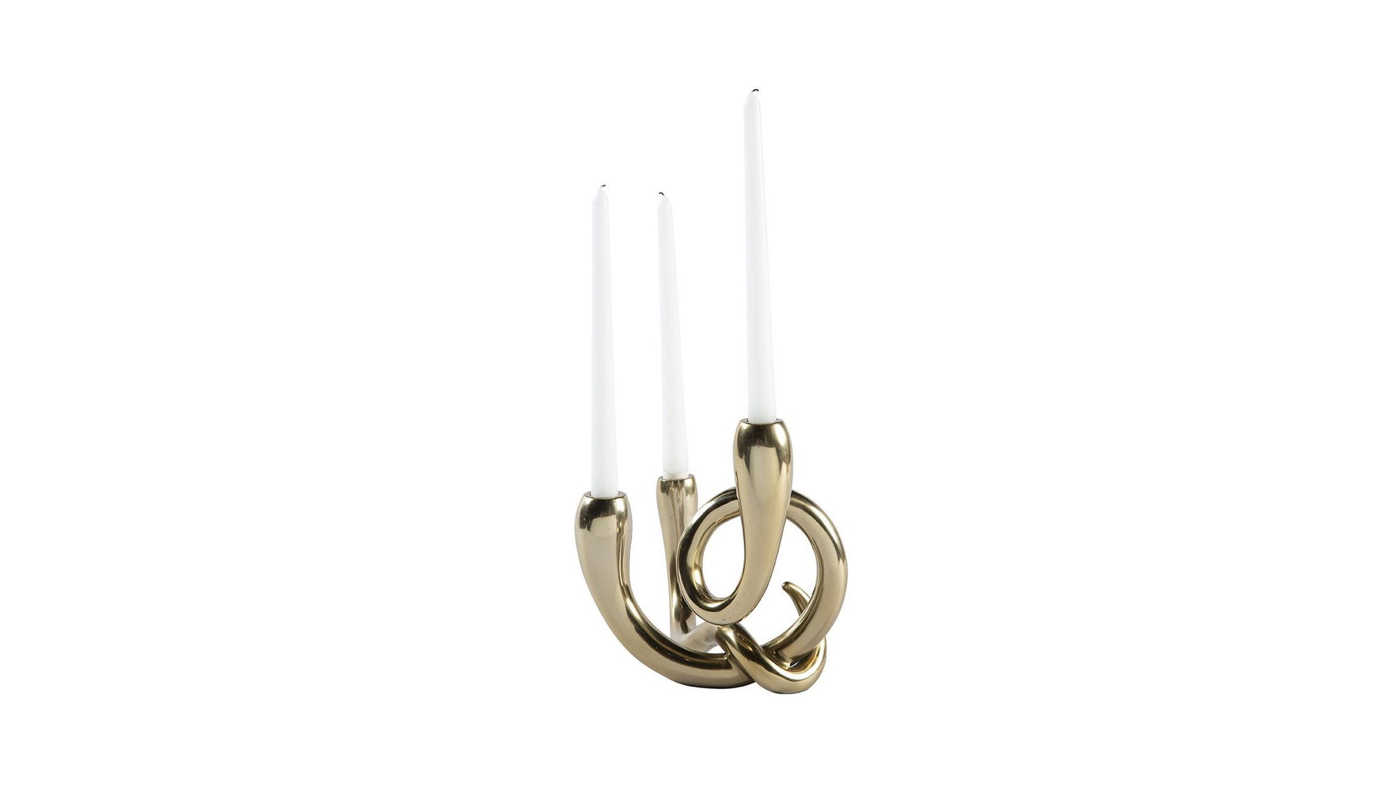 Christi - Candle Holder Set Set of 2 - Gold