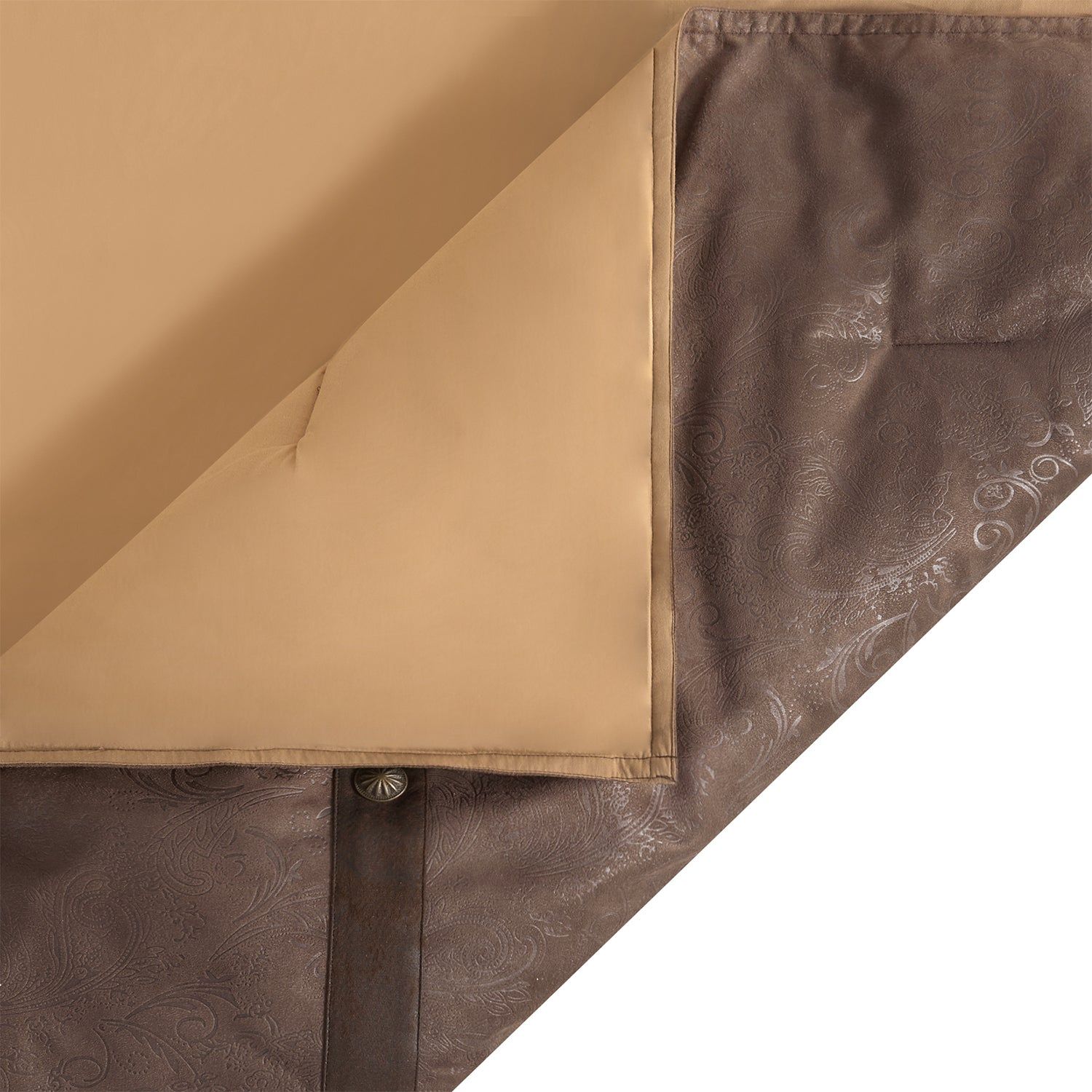 Caldwell - Full Comforter Set (Set of 5) - Brown