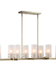 Mistie - 8 Light Linear Chandelier - Bronze
