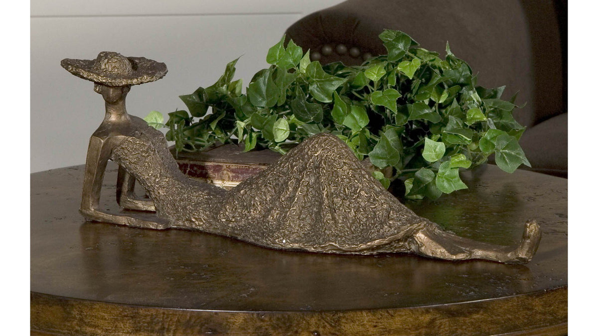 Summer Days - Sculpture - Antique Bronze