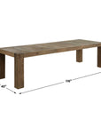 Aldan - Reclaimed Dining Table - Oak