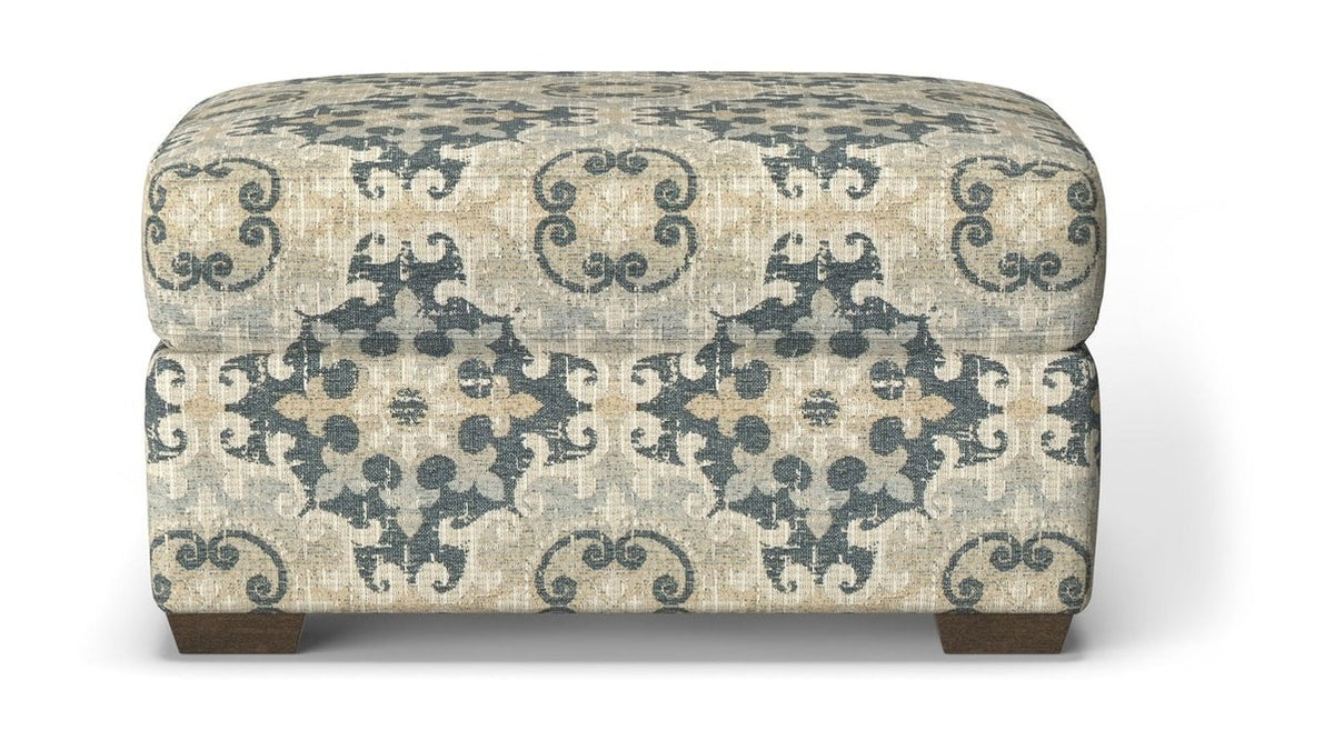 Randall - Fabric Ottoman