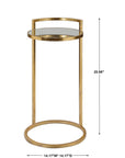 Cailin - Accent Table - Gold