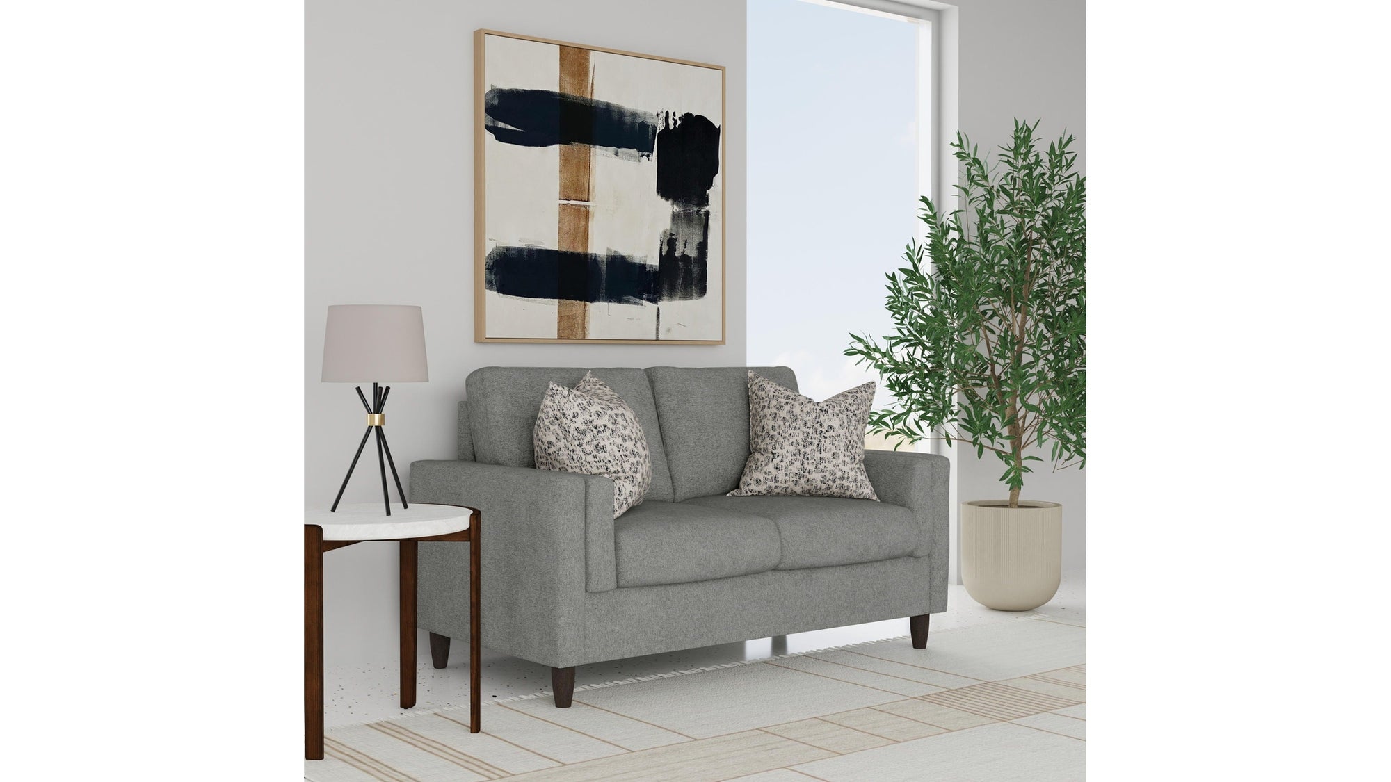 Thomas - Fabric Loveseat