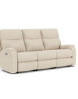 Penn - Transitional Fabric Power Reclining Sofa With Power Headrests & Lumbar