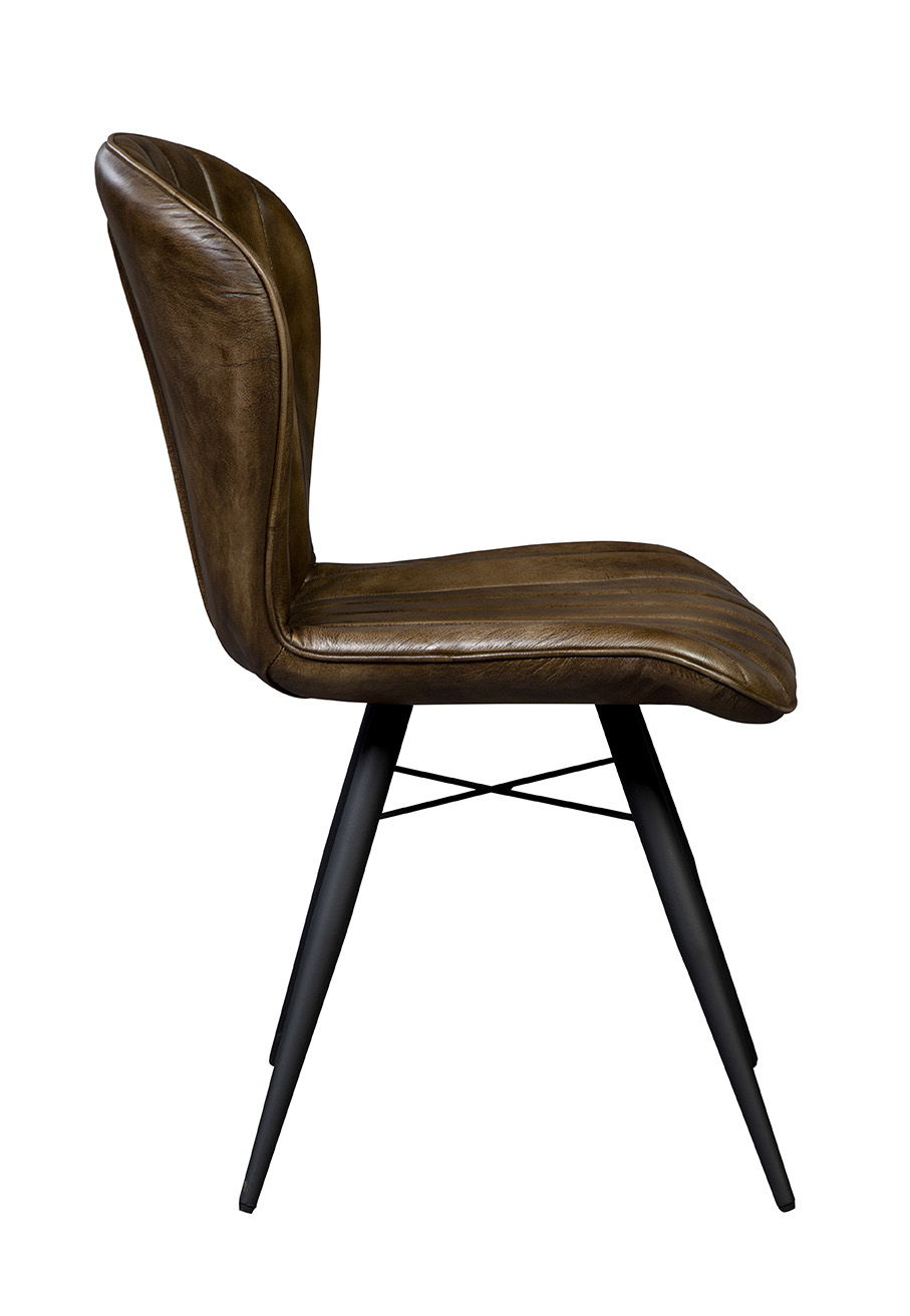 Peloso - Side Chair - Dark Brown