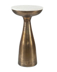 Torin - Drink Table - Gold / White