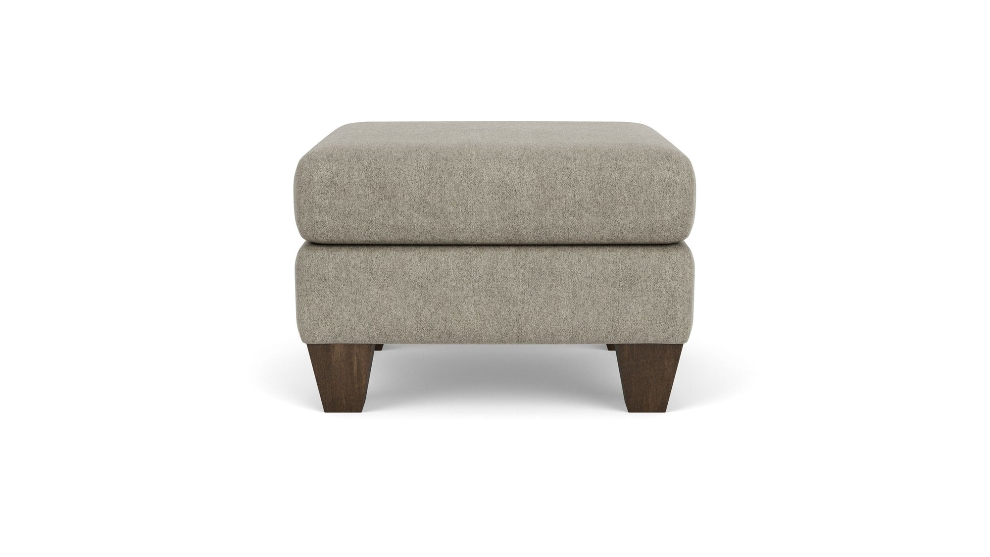 Moxy - Fabric Ottoman, Square Tapered Legs
