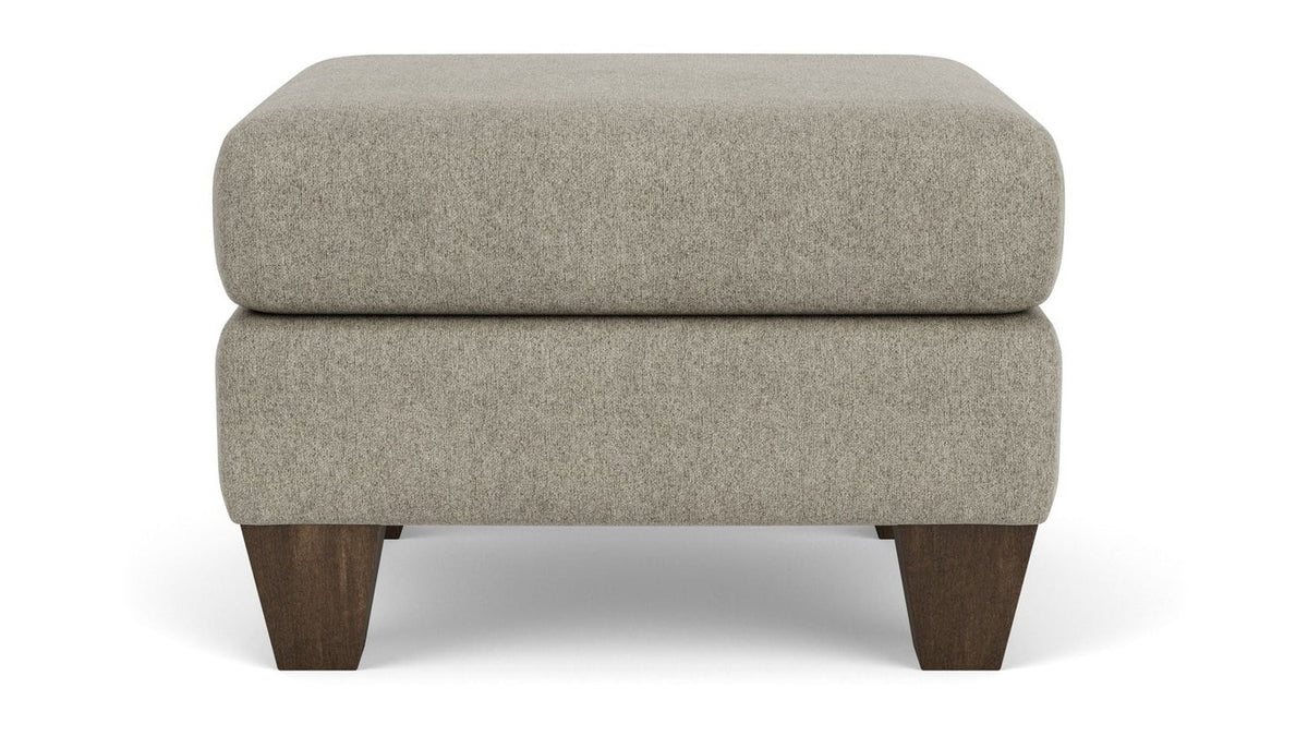 Moxy - Fabric Ottoman, Square Tapered Legs
