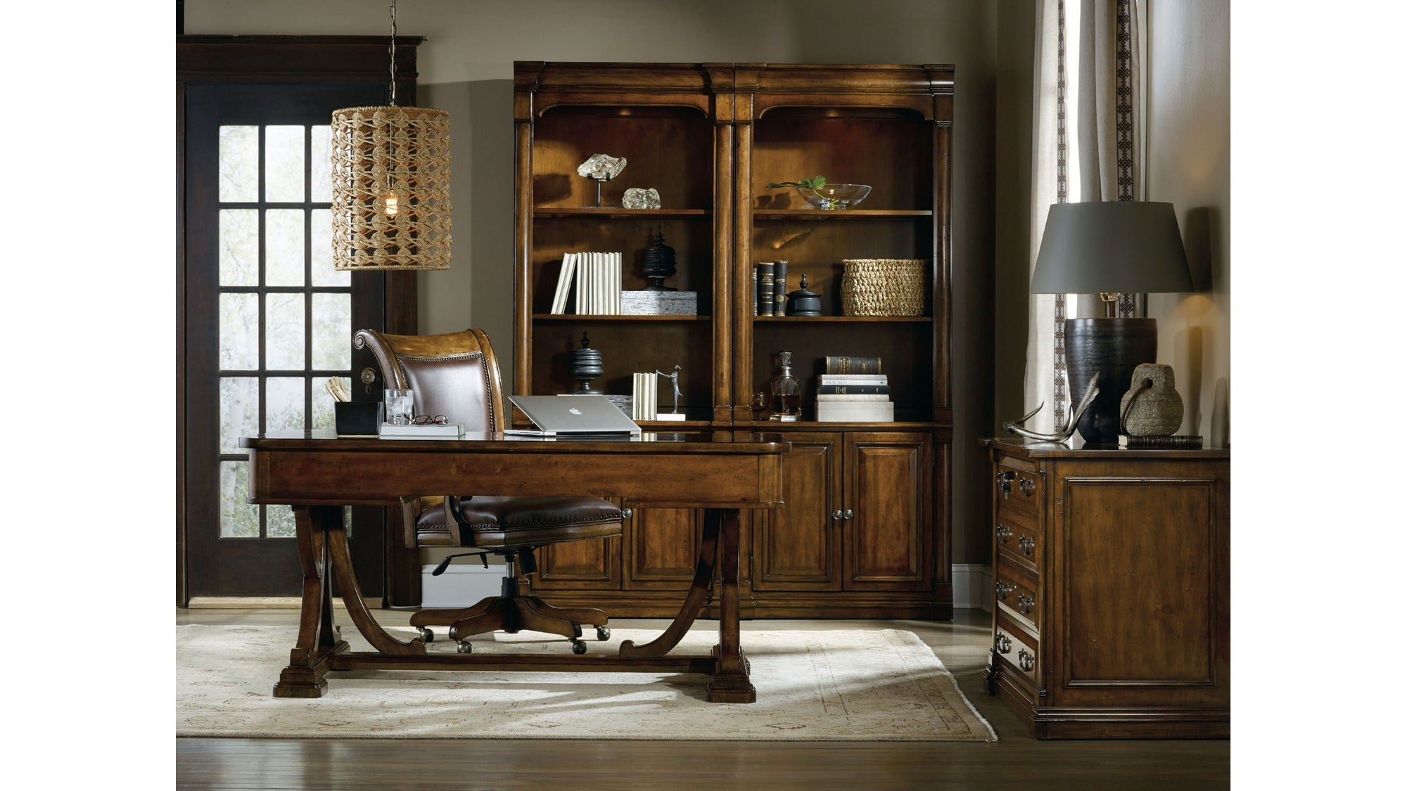 Tynecastle - Bunching Bookcase - Dark Brown