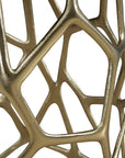 Ariel - Short End Table - Black / Gold