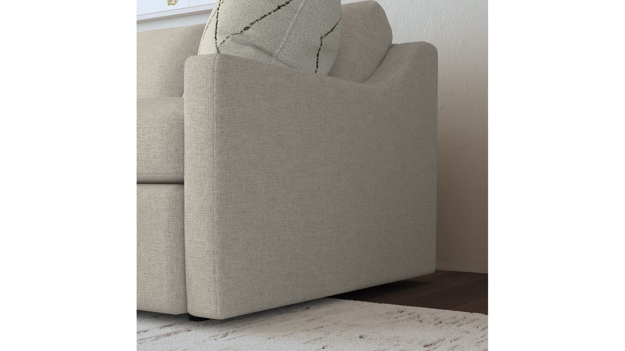 Sky - Fabric Upholstered Loveseat
