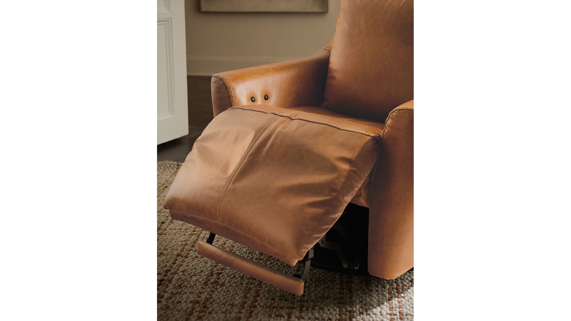 CC - Beau Swivel With Power Footrest - Brown