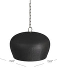 Bell - Pendant - Black