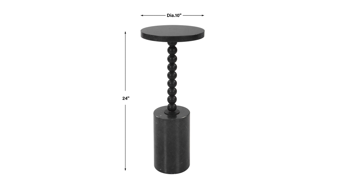 Bead - Drink Table - Black