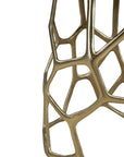 Ariel - Short End Table - Black / Gold