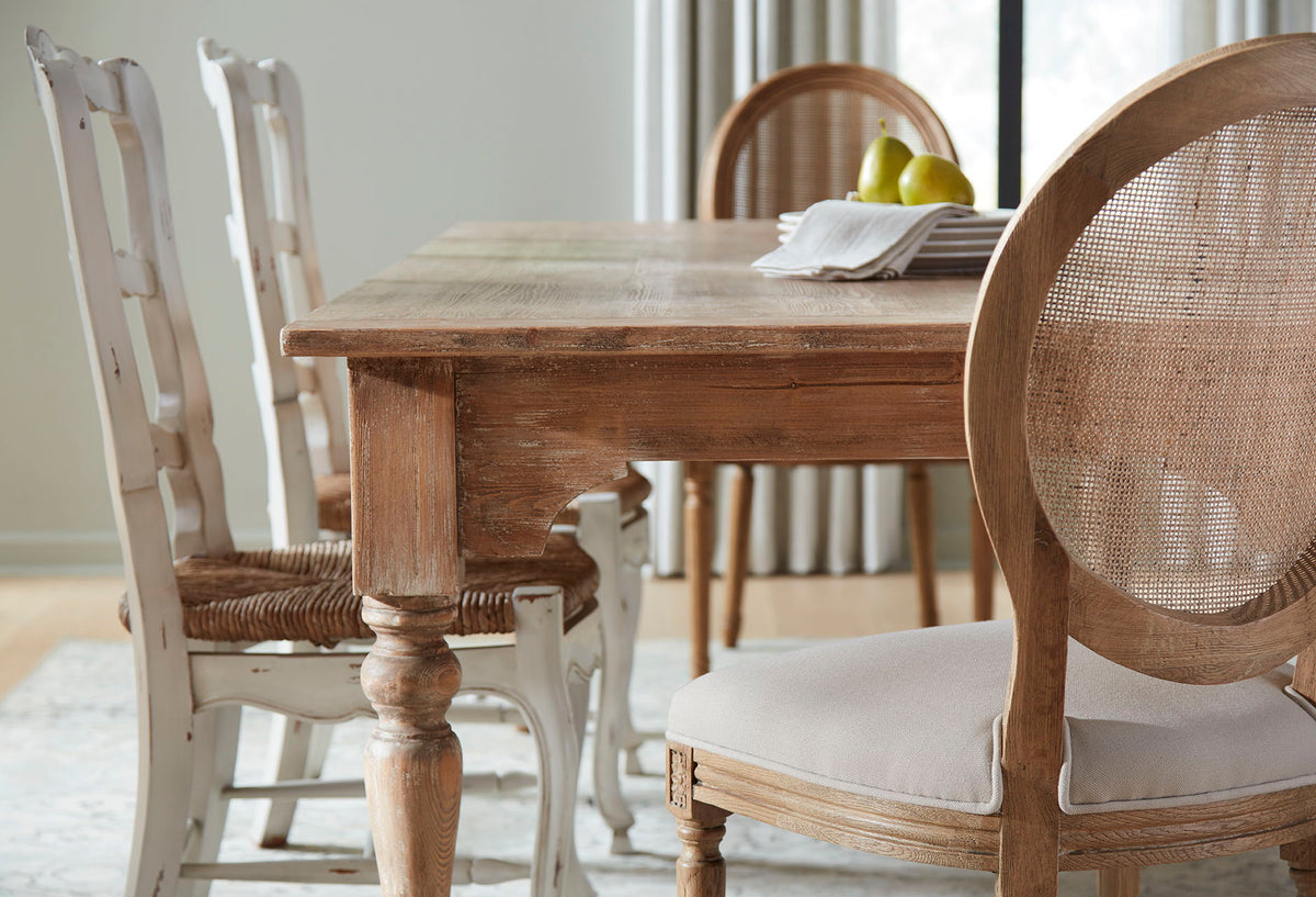 Percy - Wood Dining Table - Light Brown