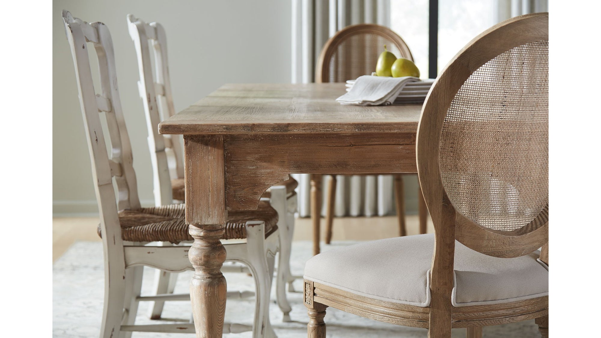 Percy - Dining Table - Light Brown