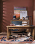 Melange - Romano Writing Desk - Light Brown