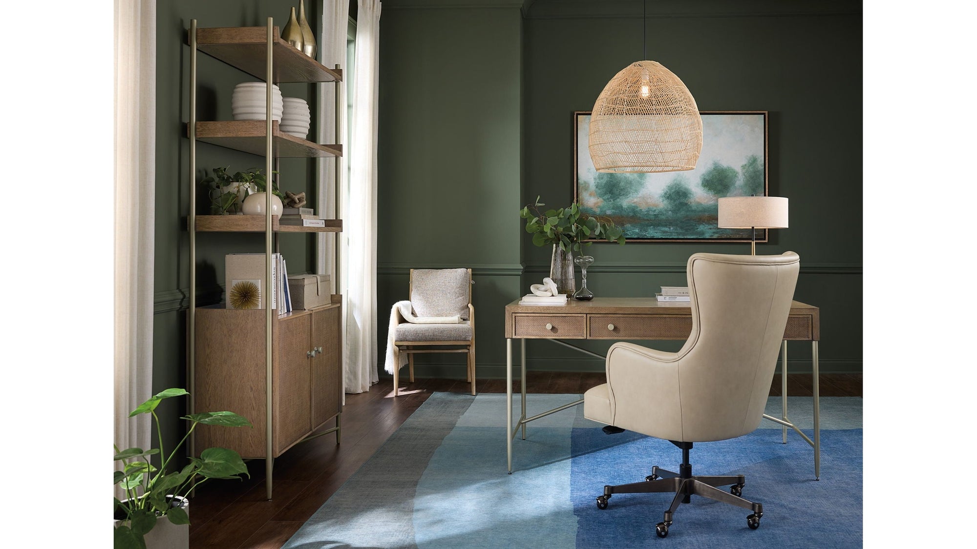 EC - Lazzaro Executive Tilt Swivel Chair - Beige