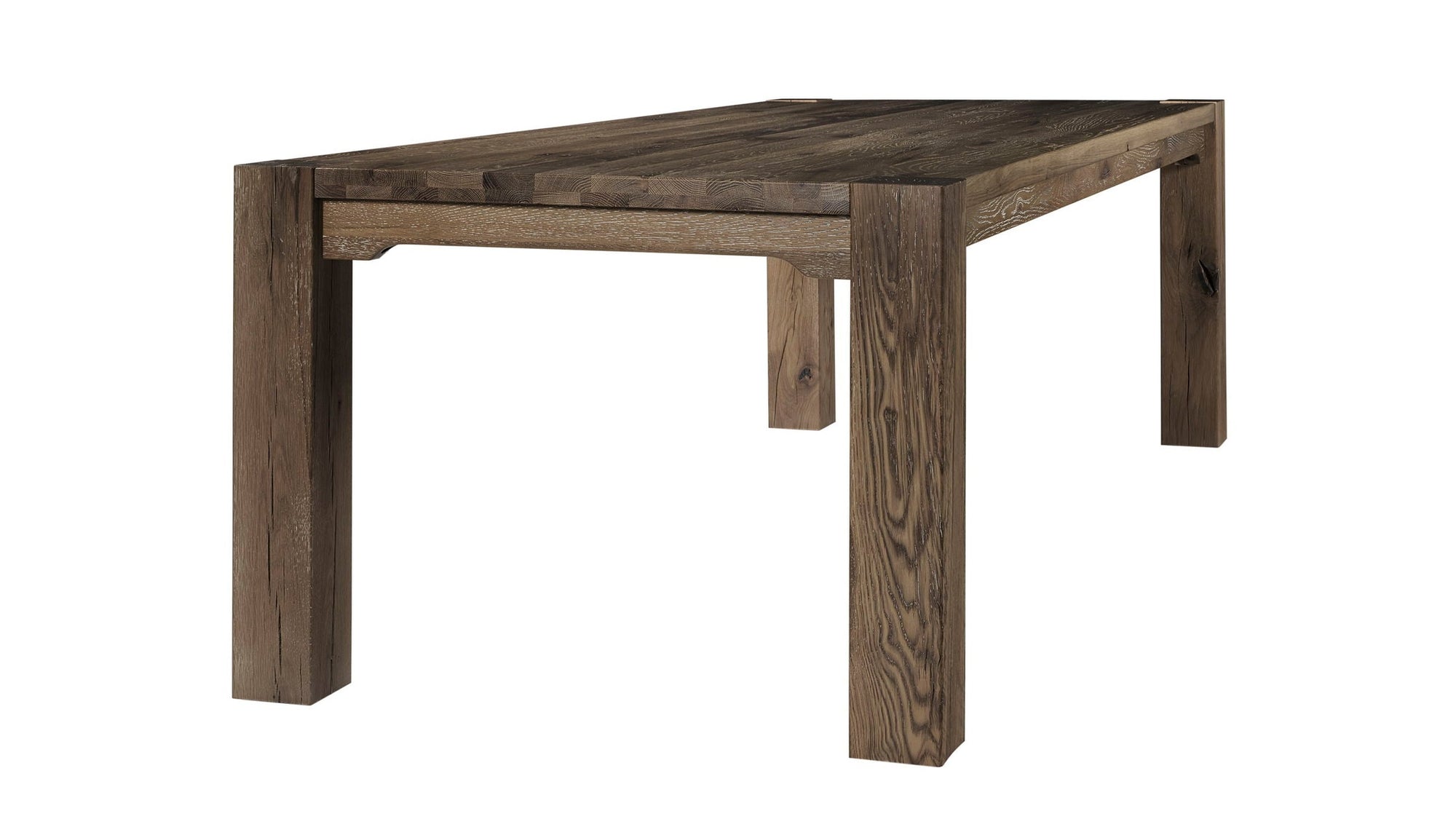 Dovetail - 76" Gathering Table - Aged Gray