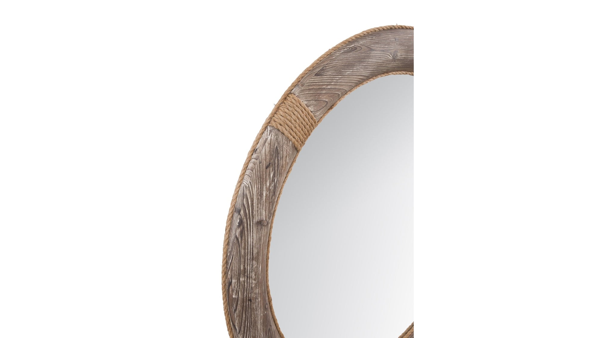 Frederick - Wall Mirror - Dark Brown