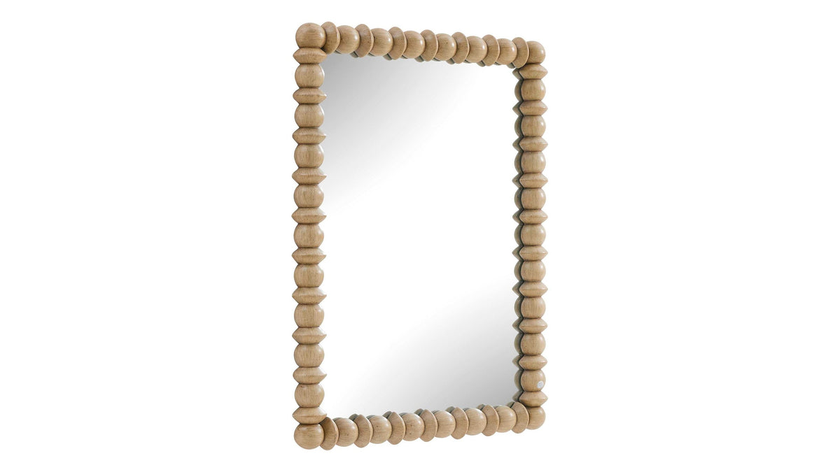 Harriet - Spindle Mirror - Warm Ivory