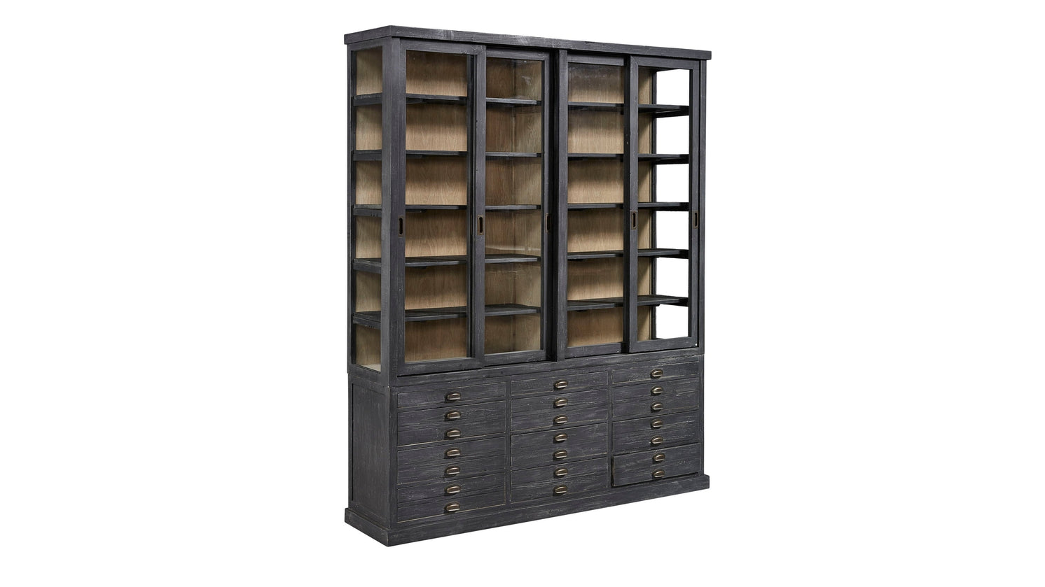 Balmoral - Display Cabinet - Dark Gray